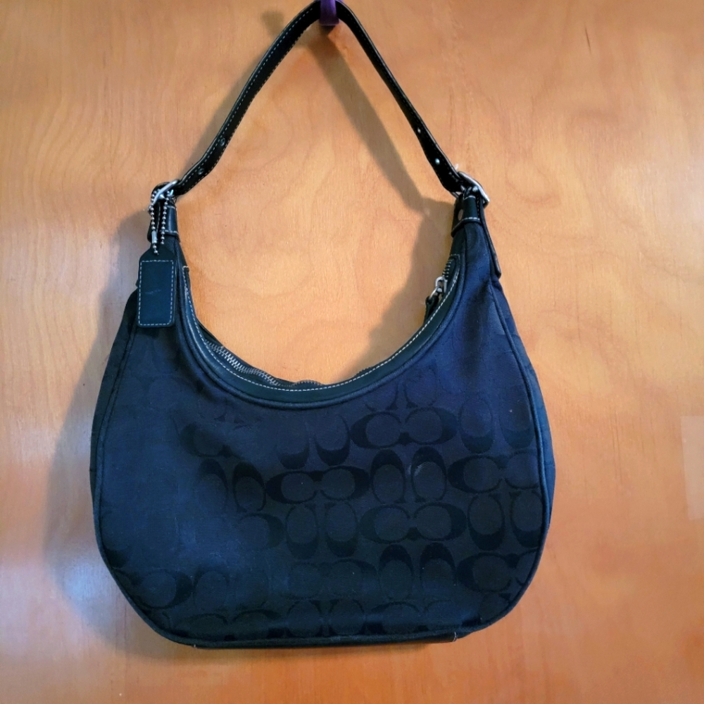 Black Coach Medium Handbag